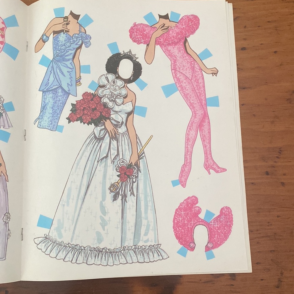 Vintage deluxe paper doll book Miss America beauty pageant uncut new - Picture 7 of 12